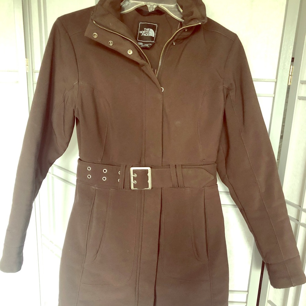 Down women’s Trench Coat with belt